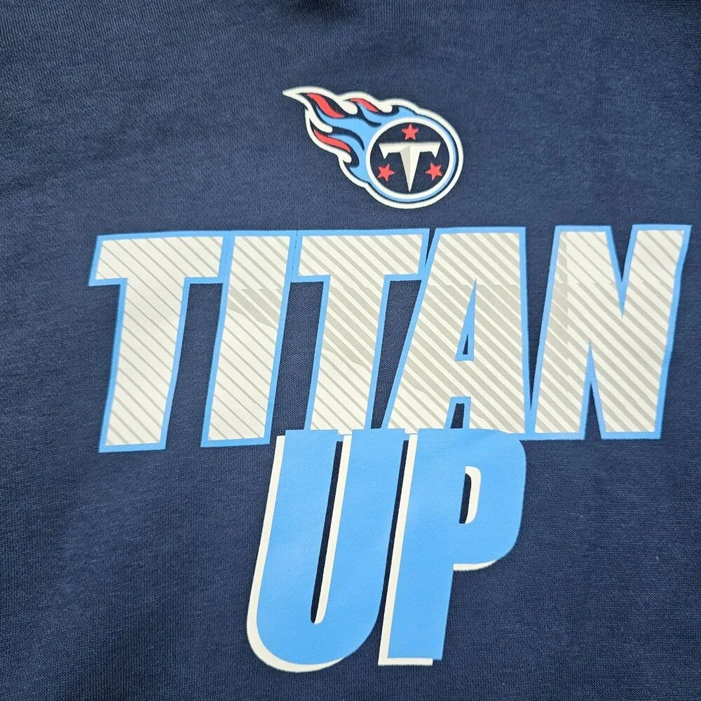 Tennessee Titans Hoodie Mens Small Navy Nike Standard NFL Football Pullover NEW